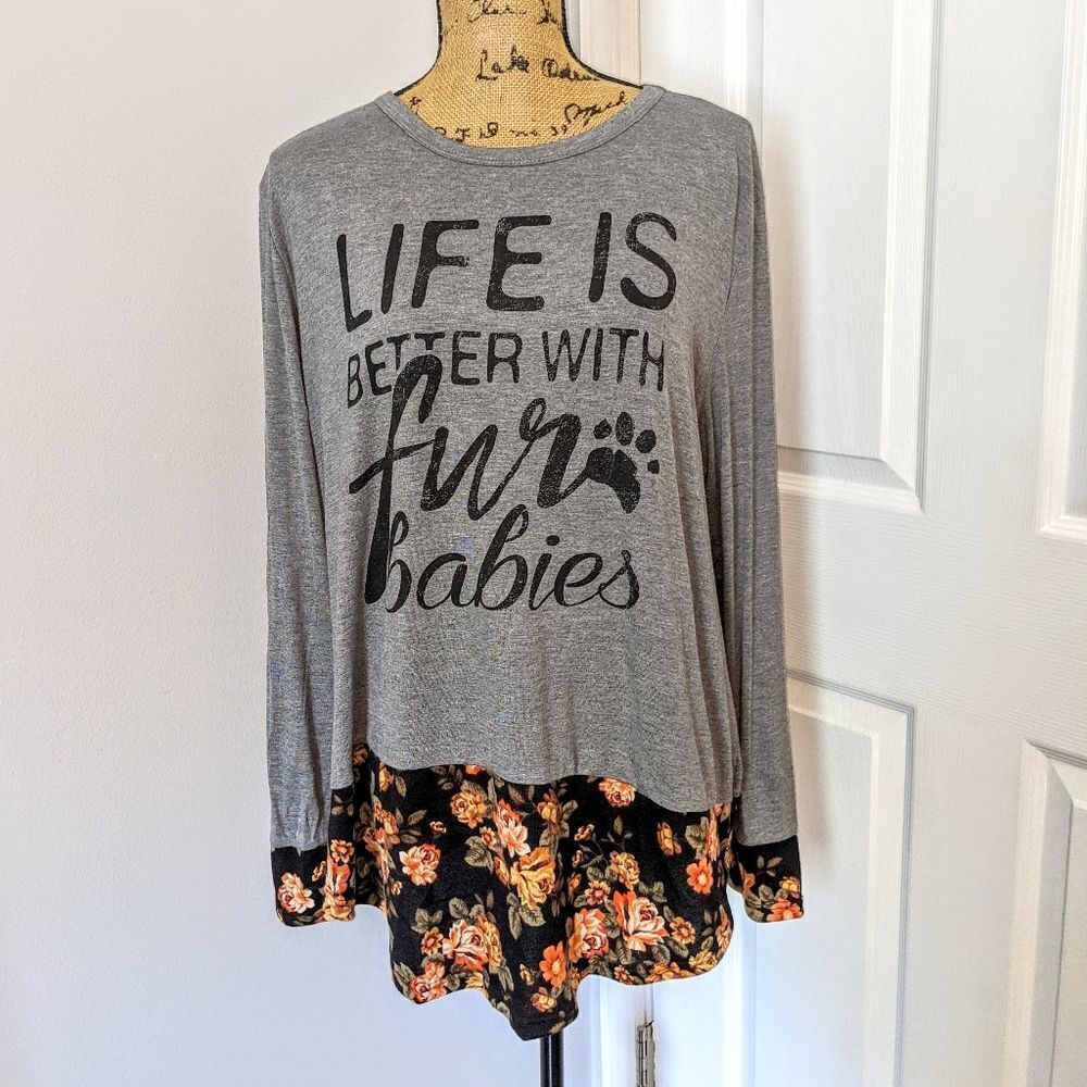 NWOT Fur Baby shirt